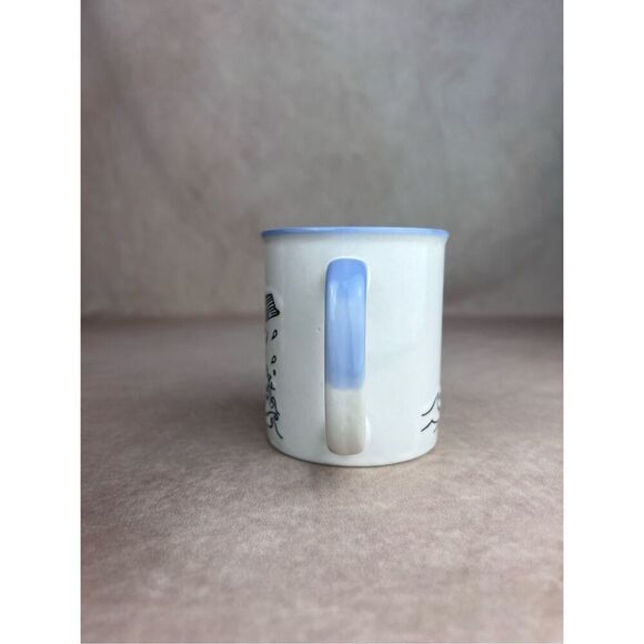 Vintage Merlin Swordfish Coffee Mug Fishing Nautical - Picture 7 of 10